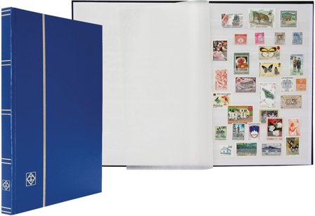 BASIC indstiksbog - A4 - 32 hvide sider - Blå - Leuchtturm