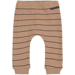 My Little Cozmo Striped Baby Trousers Camel - Bottoms - 24 months - Beige