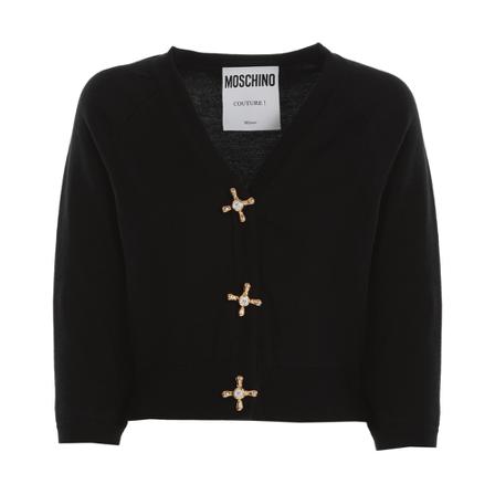 Moschino Vests , Zwart , Dames , Maat: S