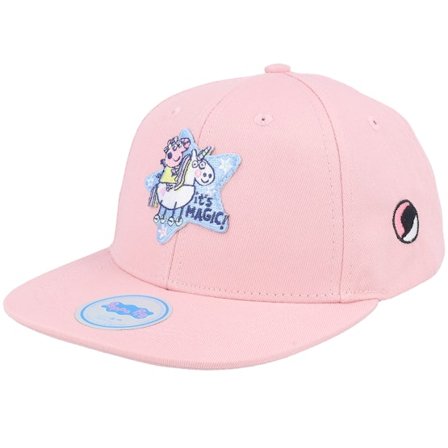 Peppa Pig - Pink snapback Czapka Z Daszkiem - Kids Pink It's Magic Star Patch Snapback @ Hatstore
