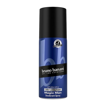 Bruno Banani Magic Man Deodorant Body Spray for Men 150 ml, Parfumer & Dufte, Deodorant, Til Ham