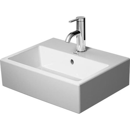 Duravit Vero Air Håndvask med et bredt afløb og et blandehul 450 x 350 mm, Badeværelse