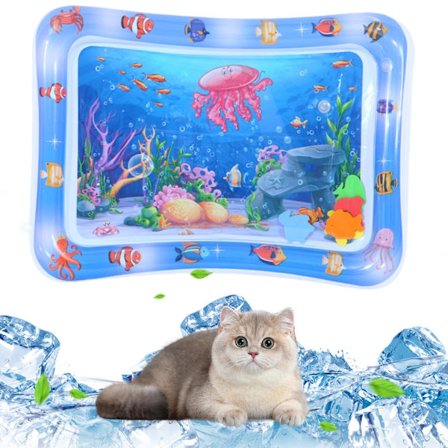 Hunde Katte Kølemåtte Seng Blød Pude Oppustelig Vand Seng Sofa Lounger Lur Pude Oppustelig Seng