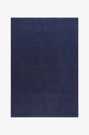 KM Home - Garnmatta Hemse - Blå - Bomulls- & trasmattor - 300X400 - Från Homeroom