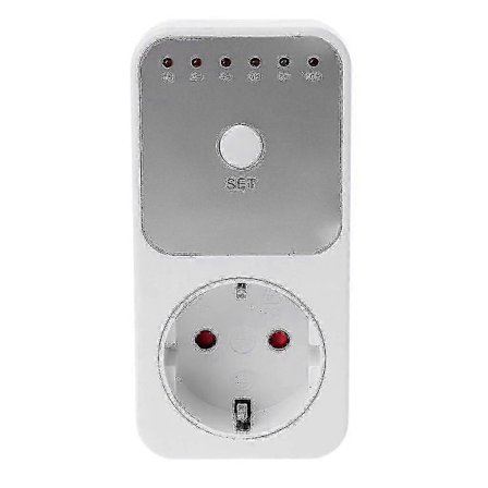 Nedtællingsur Stik Intelligent Tidsindstillingskontakt Timer Kontrol Stik Eu