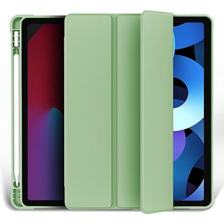 Passande för Ipad Pro11(2020) surfplatta skyddande fodral med pennfack - Matchagrön 10,9 tum