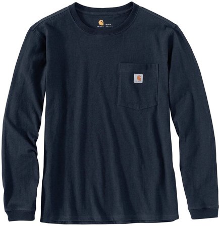 Carhartt Workwear Carhartt M's Workwear Pocket L/S T-Shirt Navy