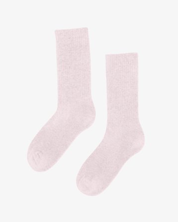 Organic Active Sock - Faded Pink 41-46