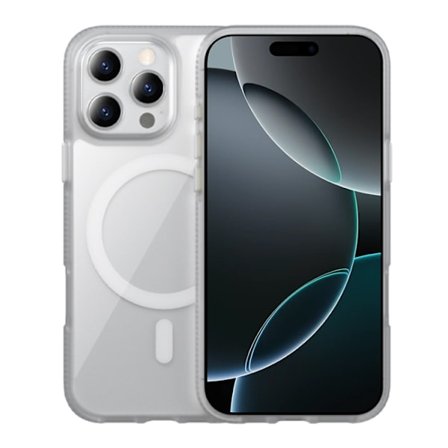 iPhone 16 Pro Max Skal - Ice Skin MagSafe PC Hybrid TPU Telefonfodral