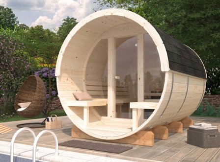 Palmako Anita Bastutunna 1,6+0,7 m², obehandlad, Pooler & utebad