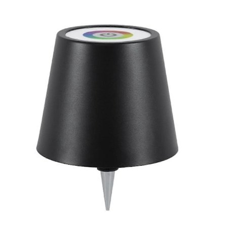 Trådløs Flaskelampe RGB-tilstande og 3-farvet Trinløs Dæmpning Flaskelampeskærm Genopladelig Flaskelampe