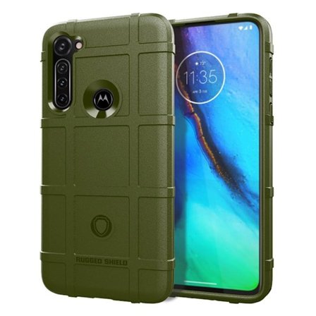 Rugged Shield Motorola Moto G Stylus skal - Grön