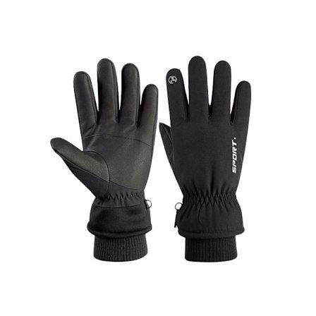 Vinter-skiløbsvanter, vandtætte touch screen, varme og vindtætte