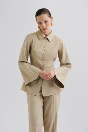 Malina - Joan shirt - 40 - Beige