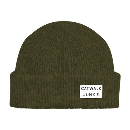 Catwalk Junkie, AC Harley Beanie Turtle Groen, Dames, Maat:ONE Size,Polyamide