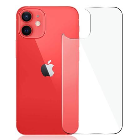 iPhone 12 Mini - Skärmskydd i Härdat Glas för BAKSIDA (9H) Transparent