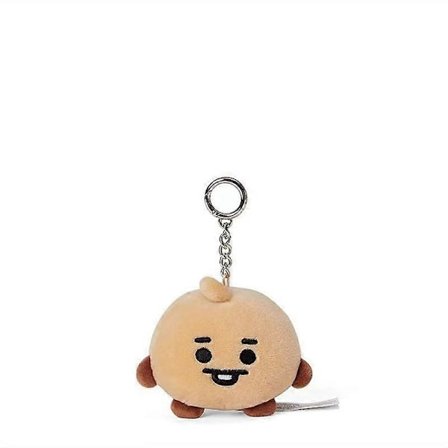 10CM Kawaii Line Friends Bt21 Tegneserie Shooky Cooky Chimmy Rj Plys Vedhæng Dessert Serie Nøglering Vedhæng Plys Dukke Ornament