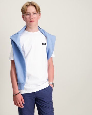 Les Deux Patch T-Shirt Valkoinen T-paidat Pojat - Kids Brand Store