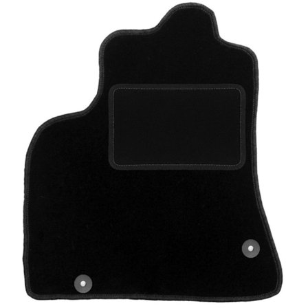 Svart förarmatta för: Peugeot Partner II 5-sits (2008-2018)_MGF