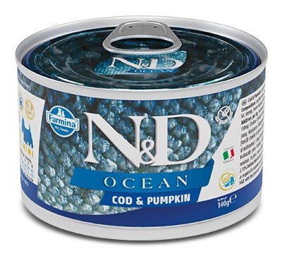 N&D Dog Ocean Cibo Umido Merluzzo E Zucca Per Cani Adulti Taglia