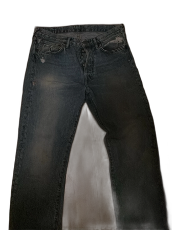 Blå raka jeans från Acne Studios