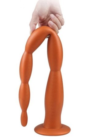 Kjøp Dildo Scale Beads 30cm - Ekstra lang analdildo | God pris