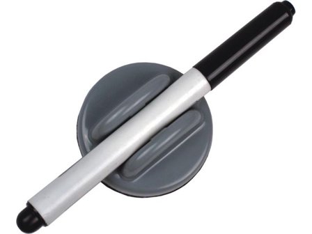 Actual Whiteboardtorkare mini med penna - Lyreco - Kontorsmöbler och inredning - Whiteboardtavlor och tillbehör - Taveltorkare