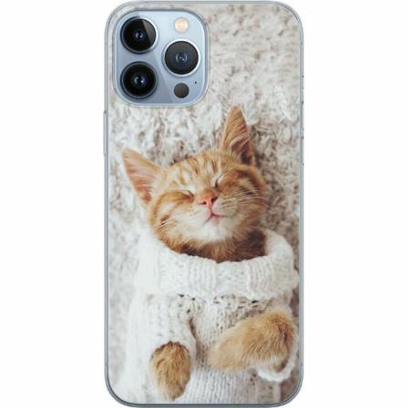 Apple Iphone 14 Pro Max Genomskinligt Skal Kitty Sweater