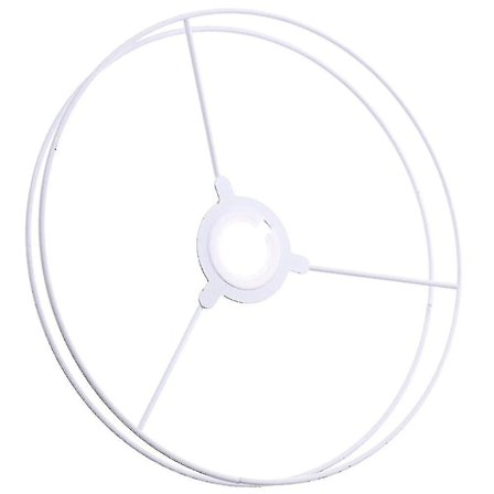 1 Set Lampskärmshållare Ram Ring Järn Lampskärm Ring Ersättning Ljusdelar (FMY)