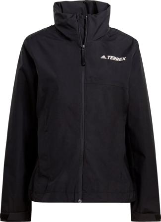 Adidas Women's Terrex Multi RAIN.RDY Primegreen Two-Layer Rain Jacket Women rain jackets Black M