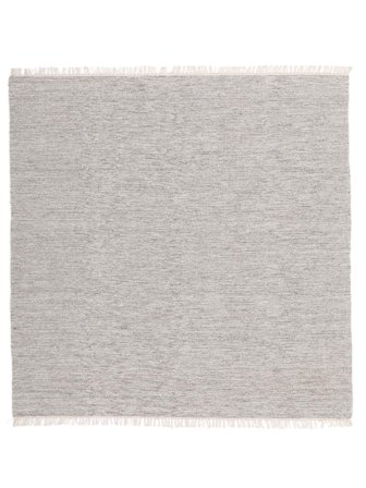 Melange 250X250 Grand Gris Uni Carré Tapis