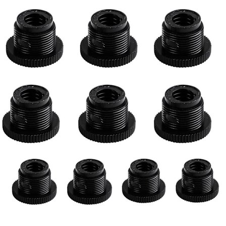 10 kpl Mikrofoni Ruuvit Mikrofoniteline PLASTIC PLASTIC