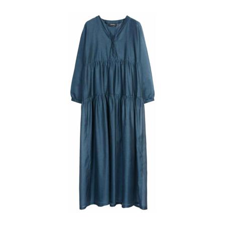 Max Mara Maxi Kjole Grå, Dame