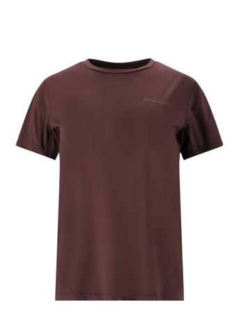 Nan W S/S Tee Sport Women Sport Clothing Sports Tops & T-shirts Sport T-shirts Brown Endurance