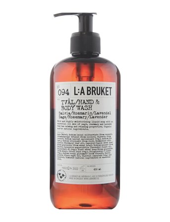 L:a Bruket 094 Hand & Body Wash Sage/Rosemary/Lavender - Nude - 450 ML