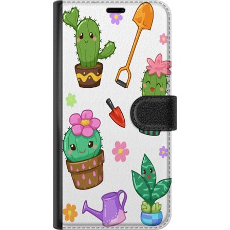 Kompatibelt Lommeboketui til Apple iPhone 17 Pro Kaktuser