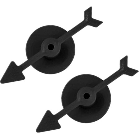 2 stk. pilspill for brettspill, spinner-spill, engasjerende pilspill for brettspill