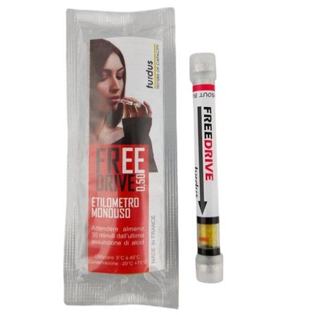 Freedrive Turdus Etilometro Monouso