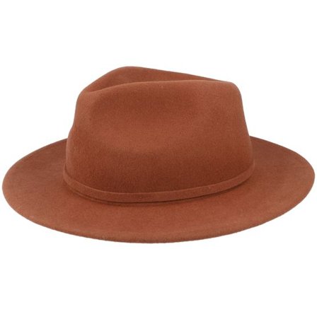 Seeberger - Brun Hatt - Felt Nutmeg Brown Fedora @ Hatstore