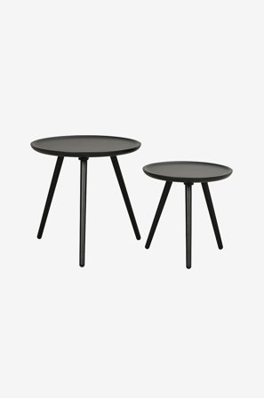 Rowico Home - Settbord, Daisy - Svart - Sofabord - Fra Homeroom