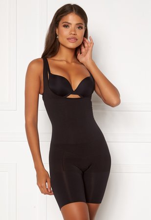 Pieces - Bella Shaping Bodysuit - Black - Kläder - - Bubbleroom