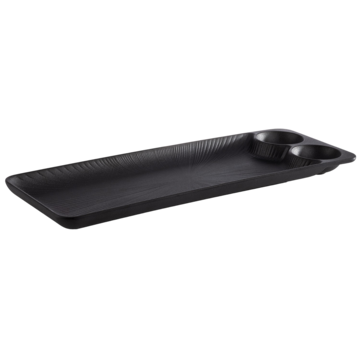 Fat APS Nero Melamin Svart 41x15cm