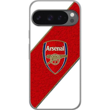 Kompatibelt Mobilskal till Google Google Pixel 9 Pro XL Moschino Toy teddybjörn med enkel tecknad design, brun björn med vit tröja och tydlig logot