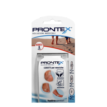 Prontex Hydrocomfort Medicazione In Idrocolloidi Assortiti 6