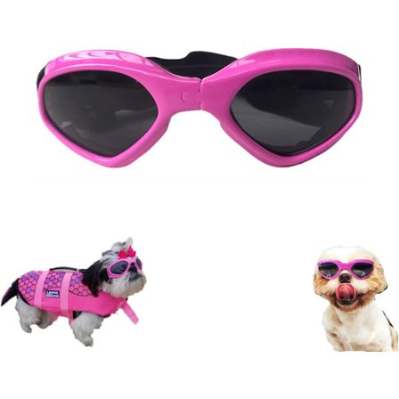 Hunde Goggles, Solbriller til kæledyr, Sammenfoldelige Hunde Goggles UV-beskyttelse S