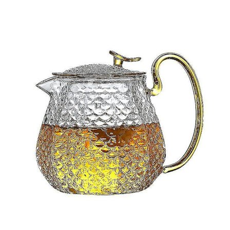 Høj Borosilikat Glas Tekande Husholdnings Højtemperatur Hammer