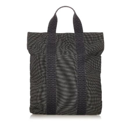Hermès Vintage Pre-owned Canvas totes Grå, Dame Vintage Tasker, Størrelse: ONE Size