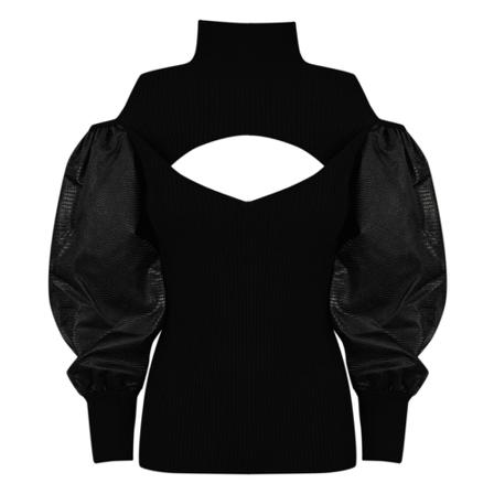 Simona Corsellini, Blouses Czarny, Kobieta, Rozmiar: M