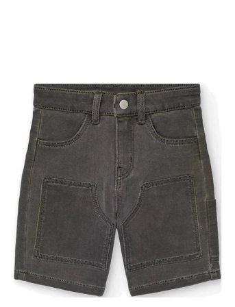 Boboli | Knit Denim Bermuda Shorts | 140