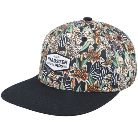 Headster - Black - snapback - Cap - Kids Camo Zebra Black Snapback - Hatstore